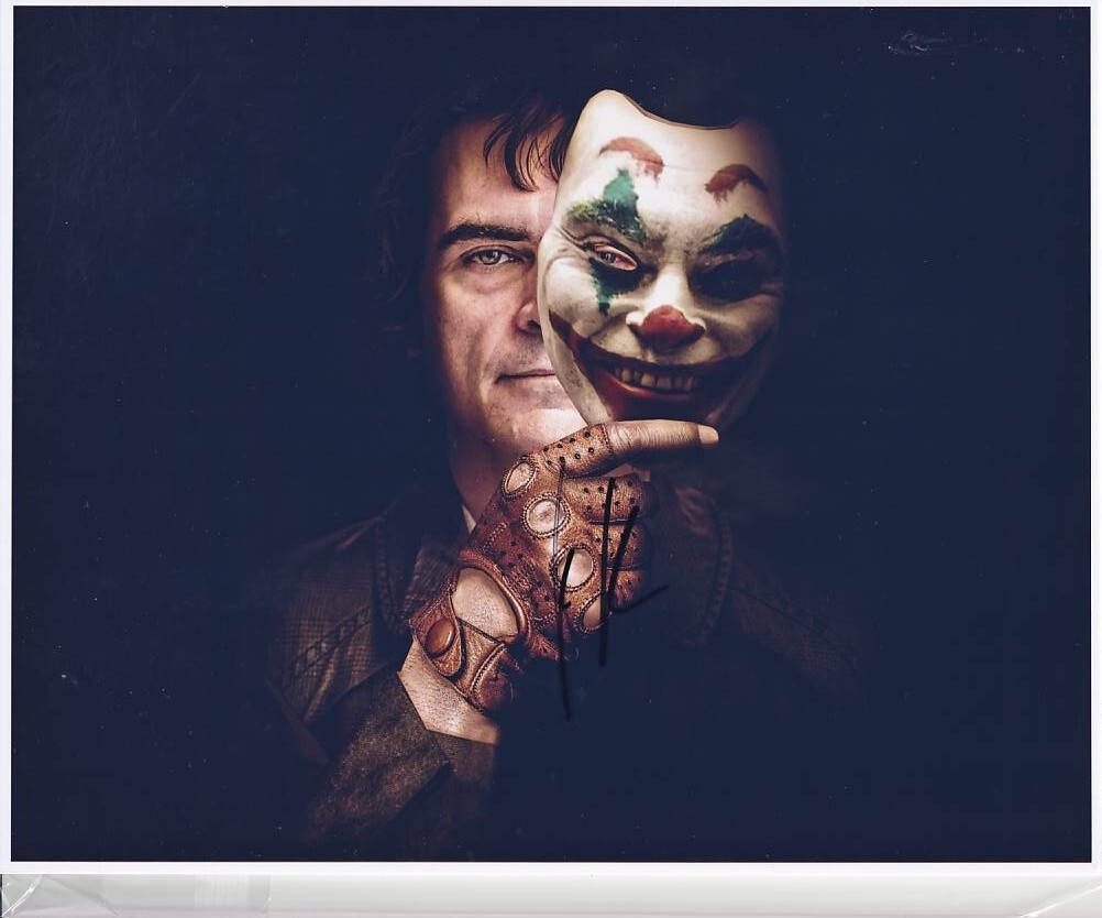 Joker ホアキン・フェニックス 直筆サイン入り写真 ジョーカー の落札