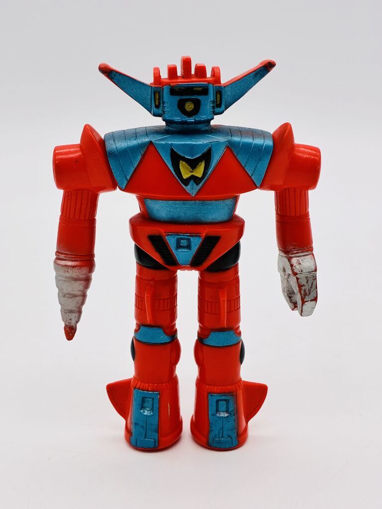 中古】東映アニメセル画「超人戦隊バラタック」ユージ、ユリ 背景付の