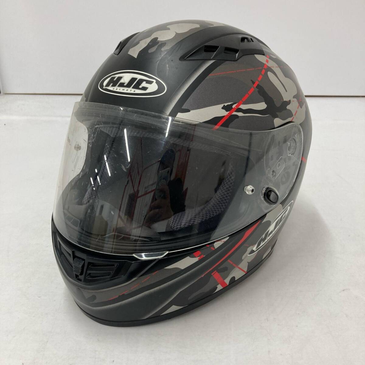 新古品 HJC HJH17 CS-15 REBEL MC10F WHITE XL(61-62) ※エイチ