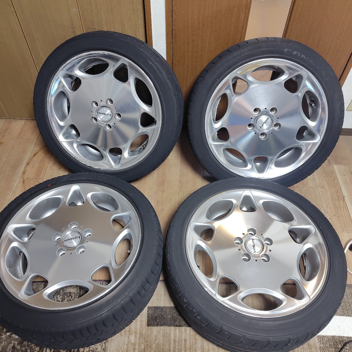 中古】LUFTBAHN DR5 ルフトバーン 19インチ 8J＋38 9J＋45 114.3 5H