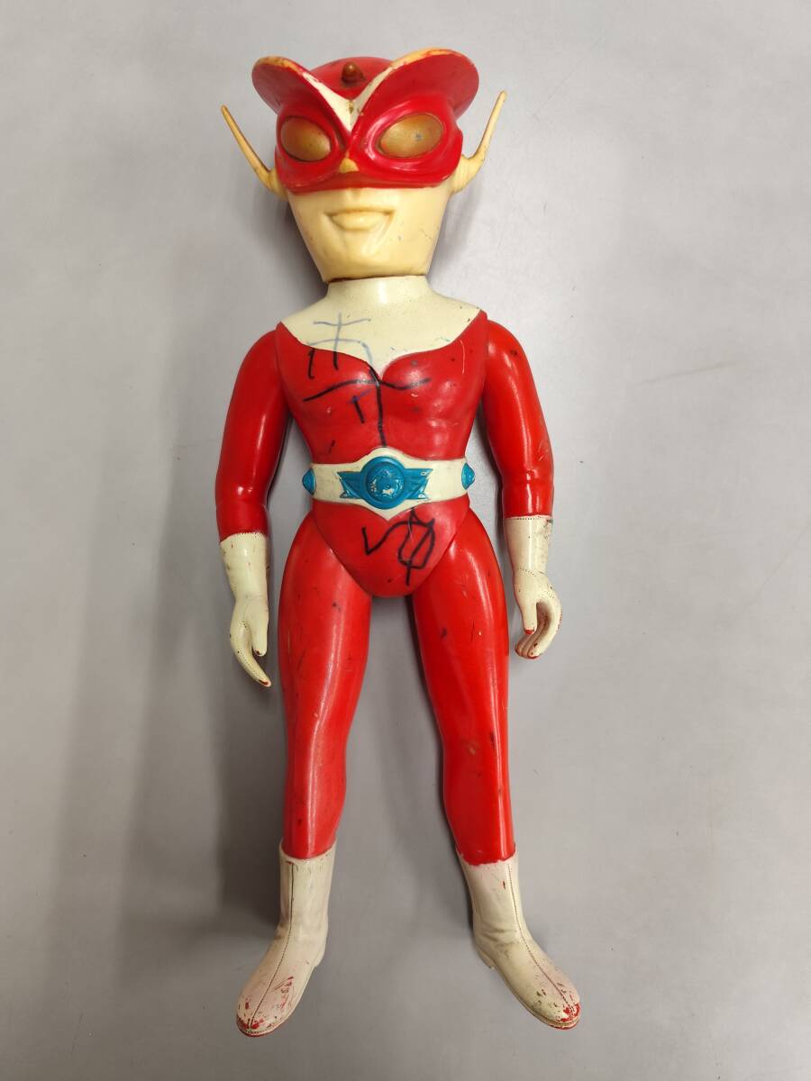 レッドマン＊マスクの下にイケメン＊ブルマァク＊ソフビ＊円谷プロ＊難