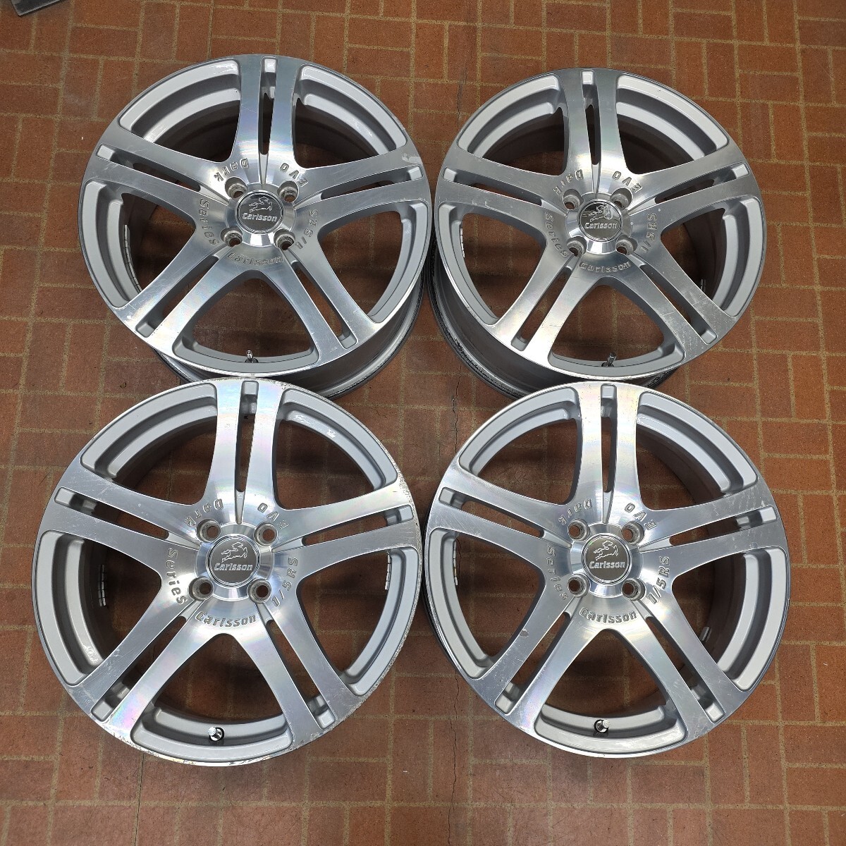 carlsson カールソン CR1/16 17インチ ホイール 4本 7J/+40 4穴 PCD100