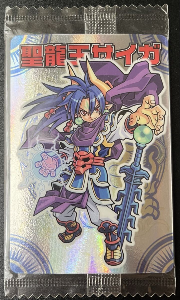 新品】絶版【神羅万象チョコ】2枚組 未開封：光龍帝サイガ／光龍王