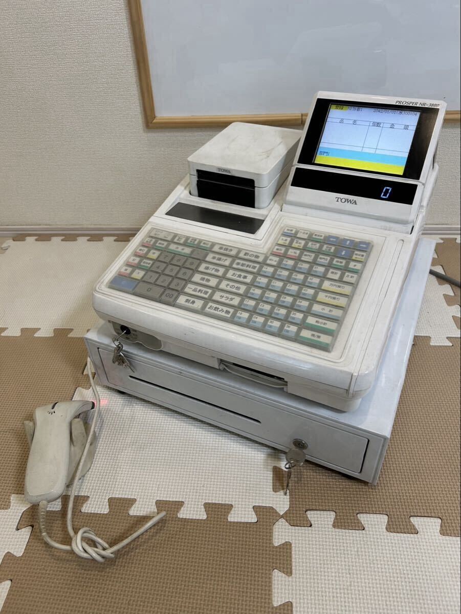 やや傷や汚れあり】TOWA PROSPER FT-500 レジスターの落札情報詳細