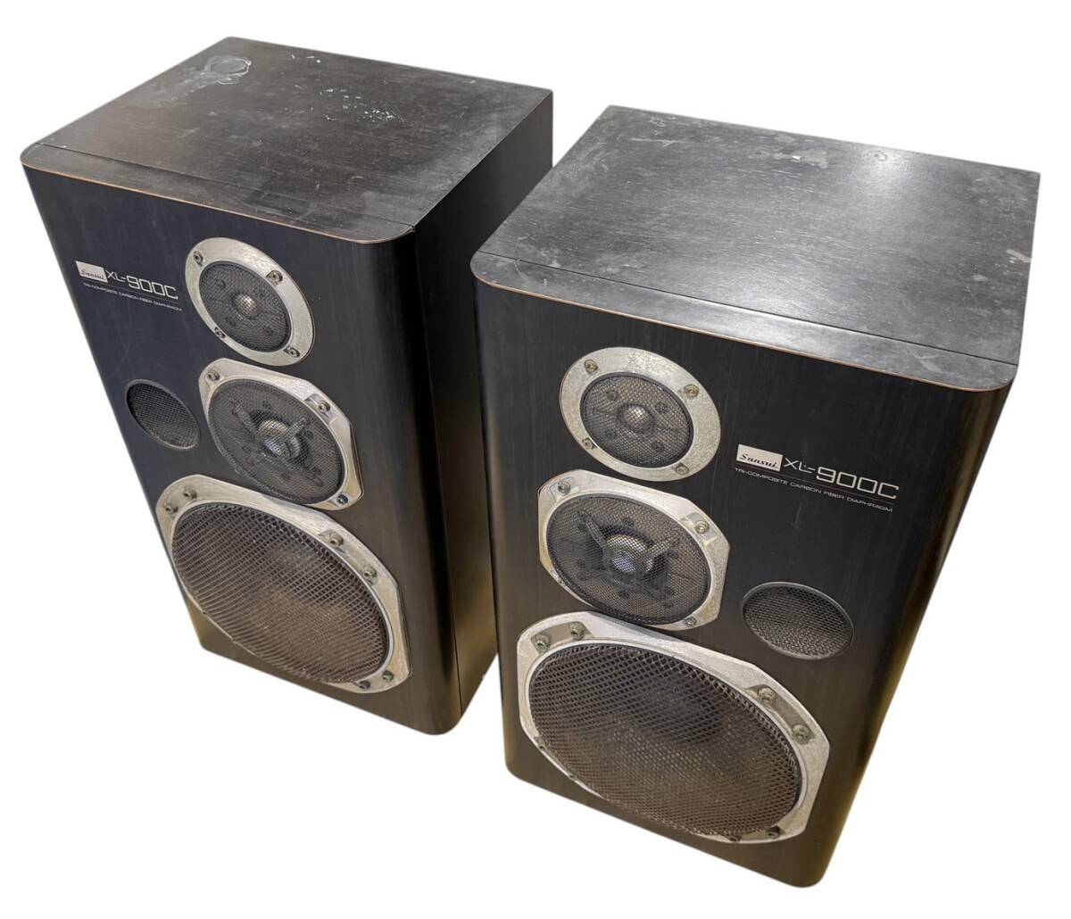 中古】Sansui サンスイ スピーカー S-M70 3ウェイスピーカーシステム
