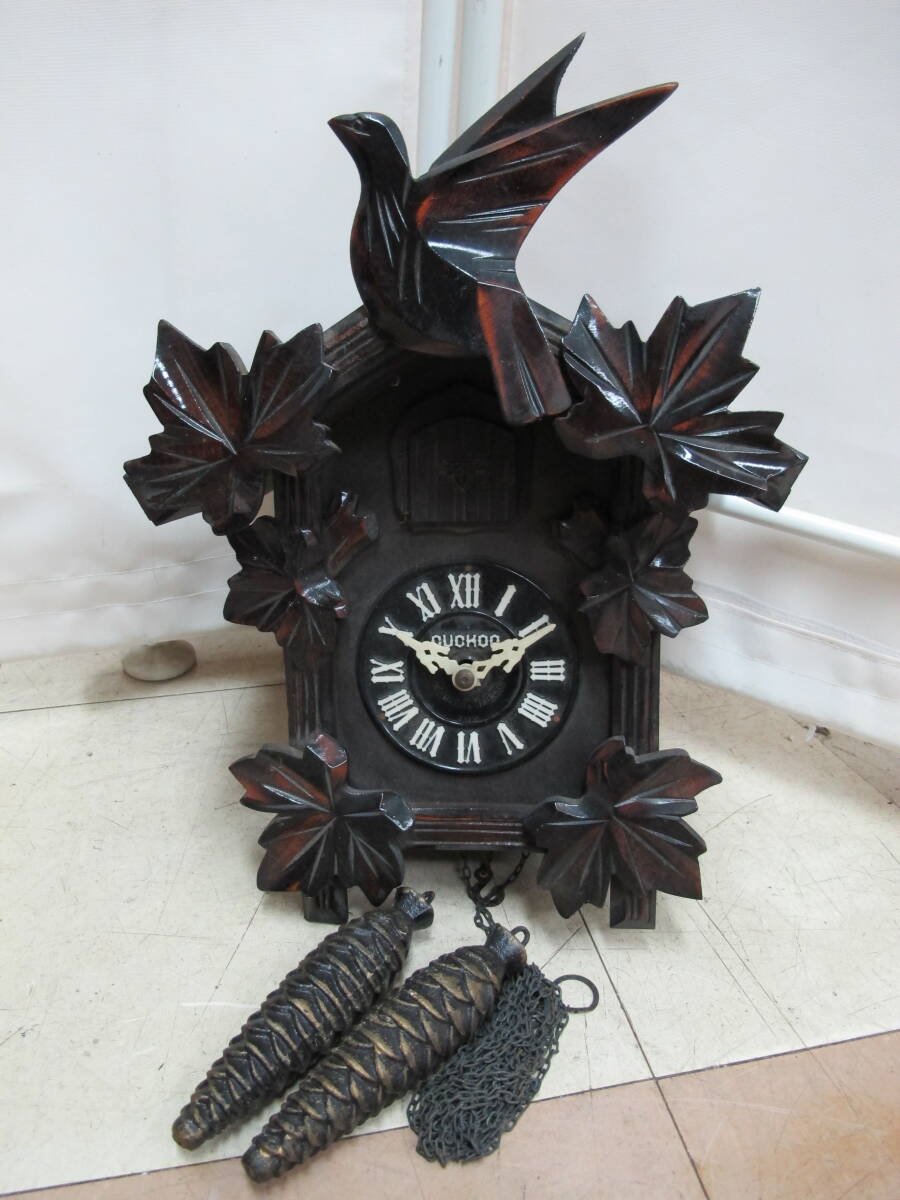 鳩時計 機械式 MI-KEN ミケン CUCKOO CLOCK 御研機器 元箱付の落札情報
