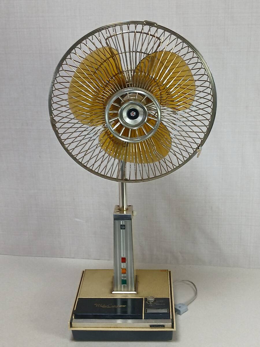 説明文必読〉三菱 扇風機 R30-YG 昭和 レトロ 動作現状品〈説明文は