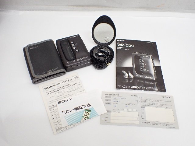 ジャンク SONY WM-FX999 カセットウォークマン ラジオ受信可、ガム電池