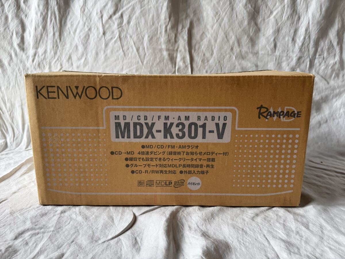 ◎ 希少 KENWOOD ケンウッド RAMPAGE ランページ MDLP MDX-F55 レア CD