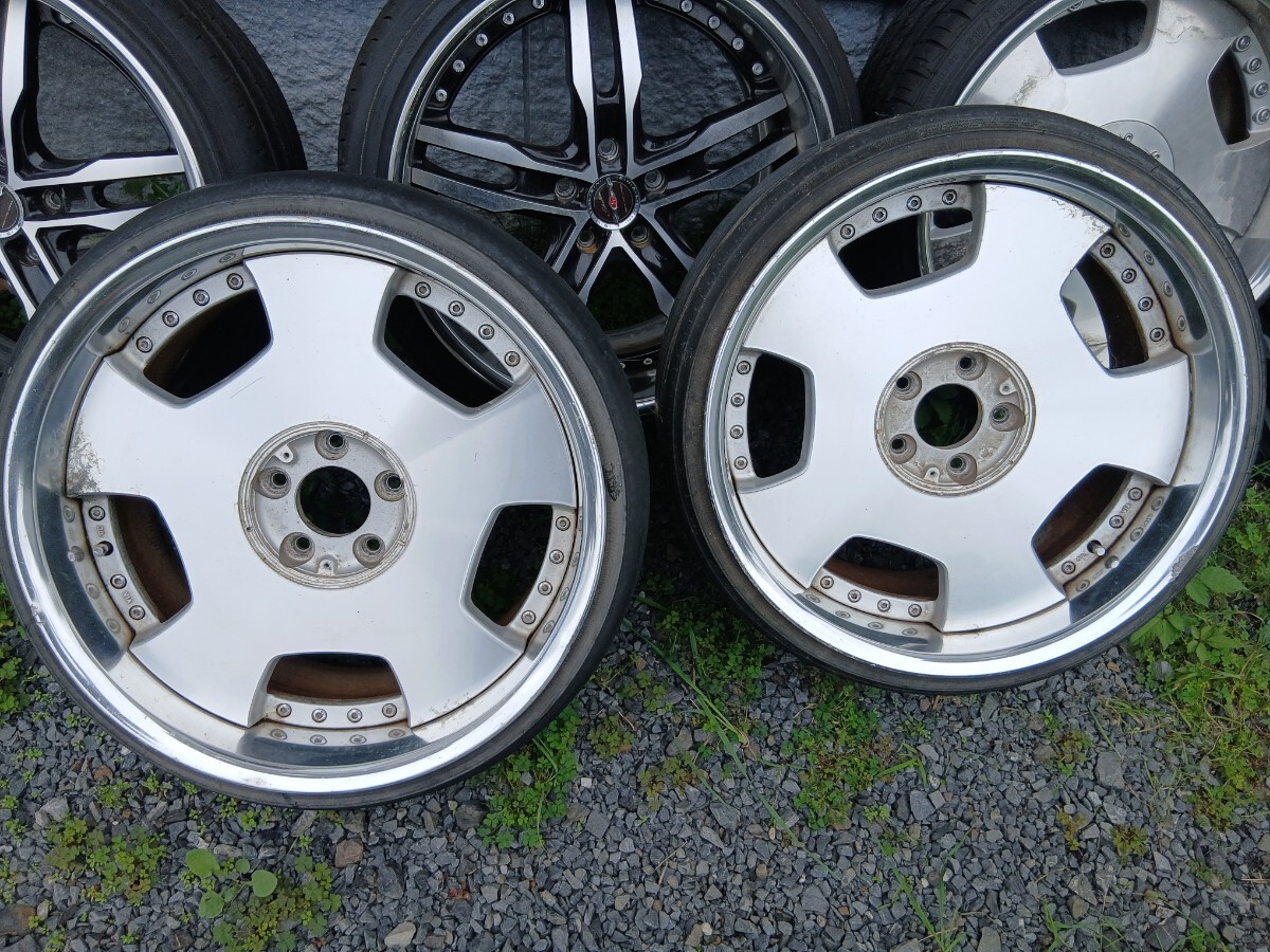 104】☆中古ホイール☆15インチ WORK EWING ワーク ディッシュ 15×6.0