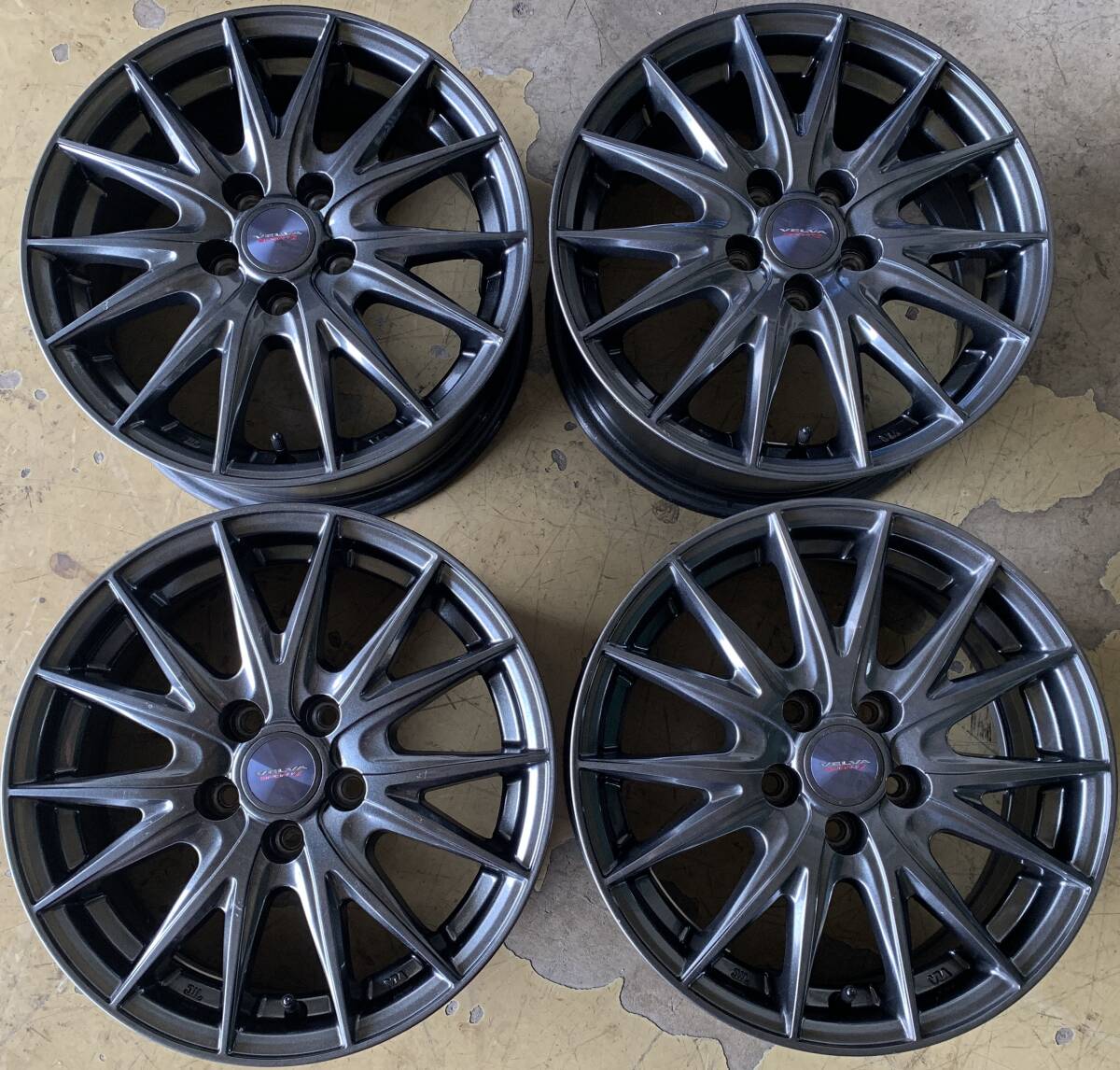 ワタナベ エイトスポーク ホイール　15インチ PCD100-5H ワタナベ エイトスポーク 15インチ PCD100 5穴 5H 6.5J+35（2本