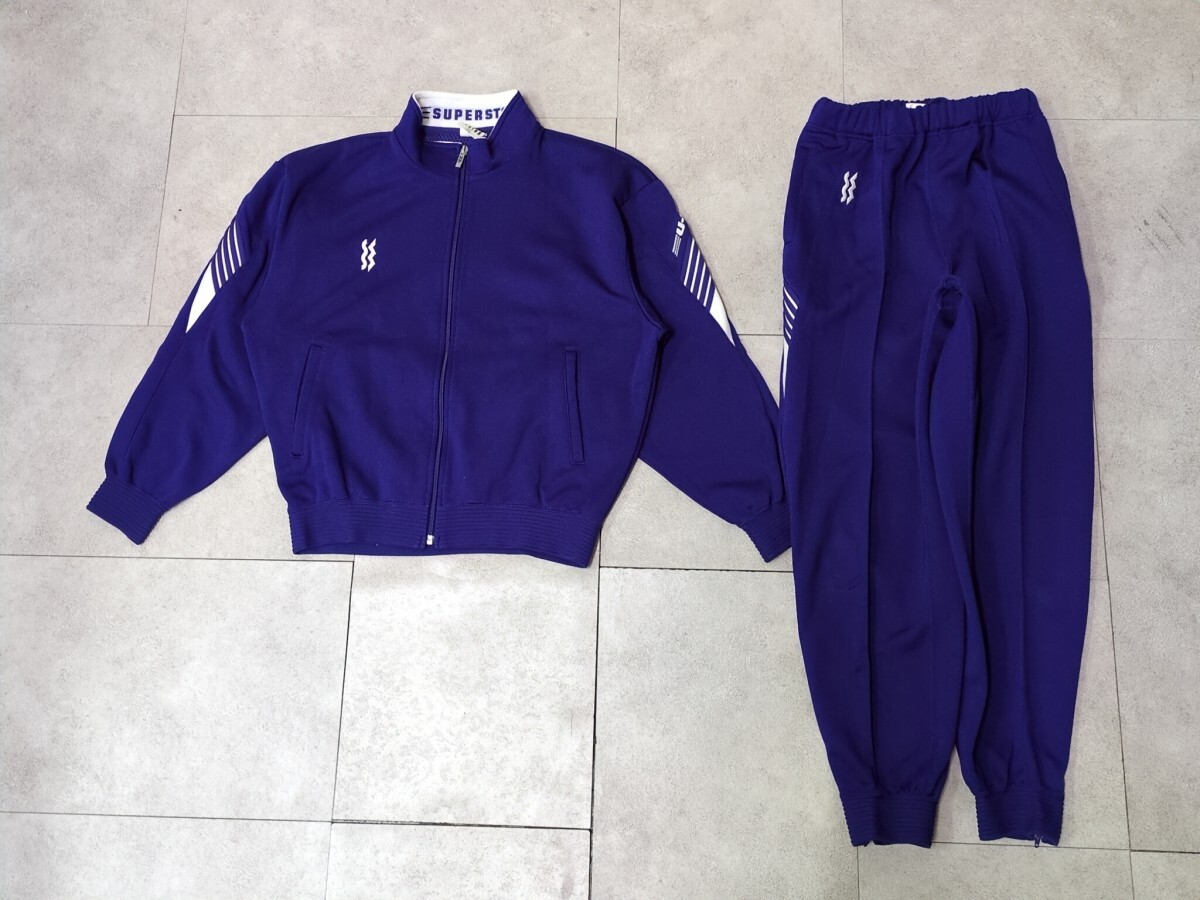 【新品・未使用】Mizuno スーパースター レインウェアセットXOサイズ ミズノ mizuno スーパースター ジャージ 上下 セットアップ 上O 下XO