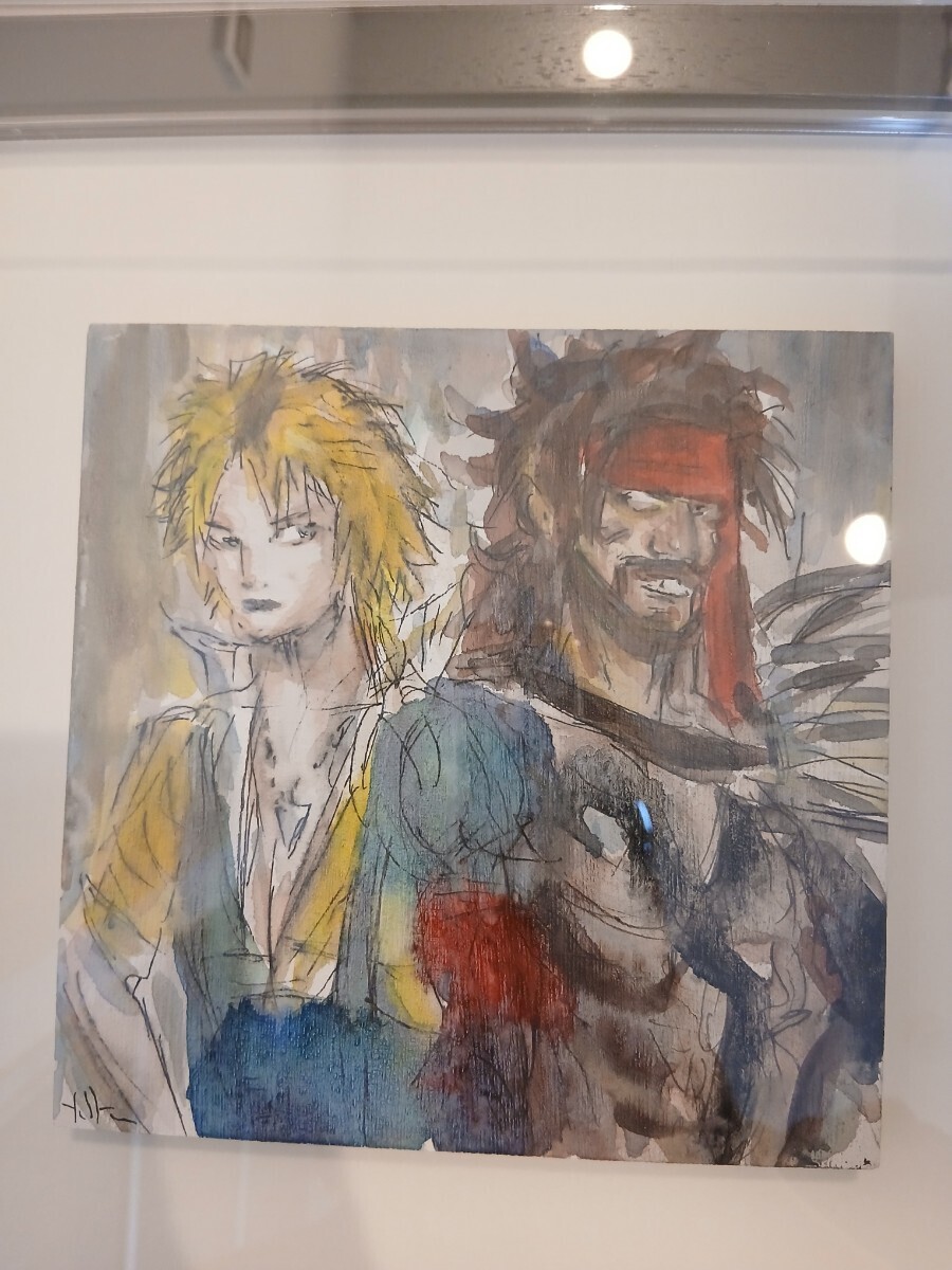 真作】【WISH】天野喜孝「桜姫」漆・セミオーダー 直筆サイン 金蒔絵