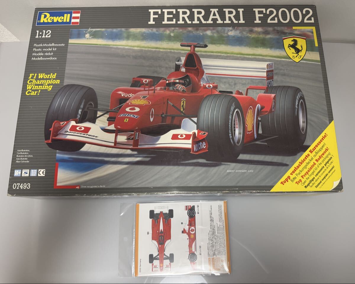1/12 Revell F1 フェラーリ F2002 完成品 レベル Ferrariの落札情報