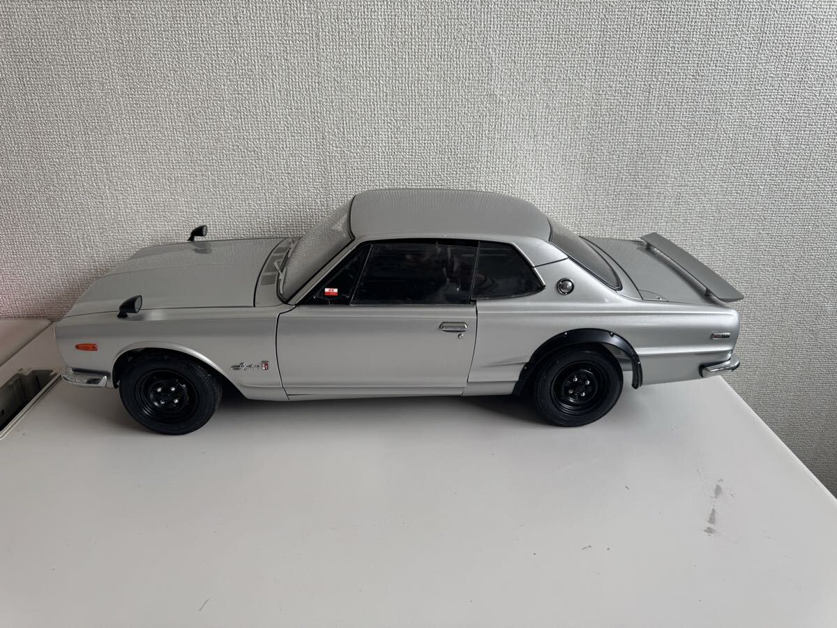 1/8スケール アシェット ハコスカ GT-R 組み立て完成品専用陳列ケース