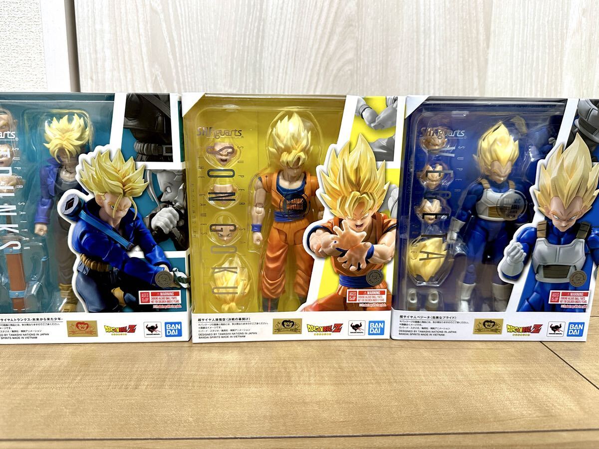 ドラゴンボールZ 超造集 3体セット 孫悟空 ベジータ トランクス 美品 ドラゴンボールZ ドラゴンボール超 超造集 孫悟空 ベジータ トランクス