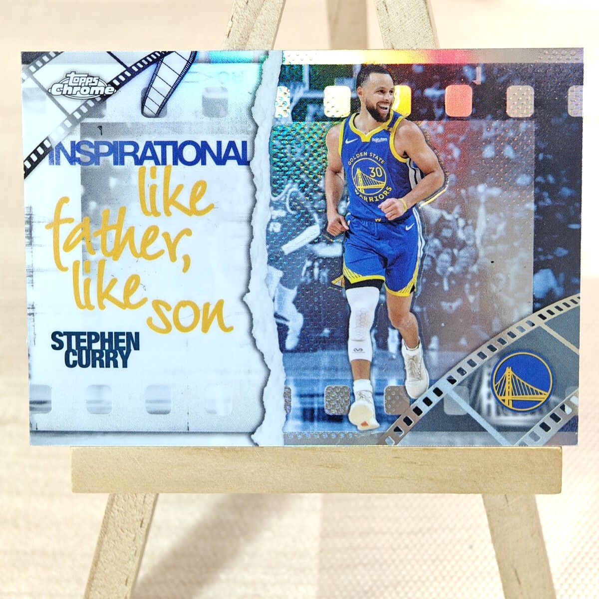 新品】ステフィン・カリー 直筆サインフォト/写真 NBA ウォリアーズの