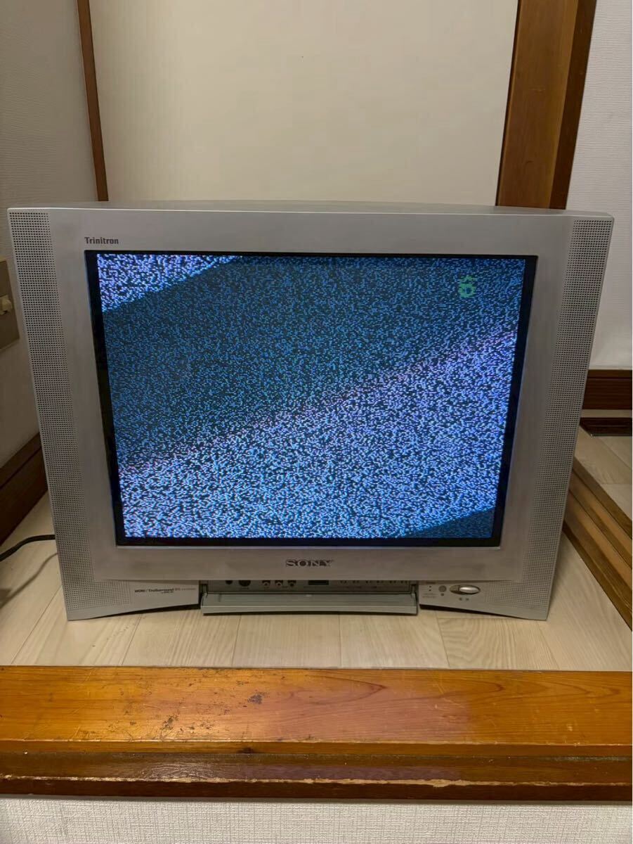 中古】☆ 希少 SONY ソニー 平面ブラウン管テレビ KD-32HD800 超高精細