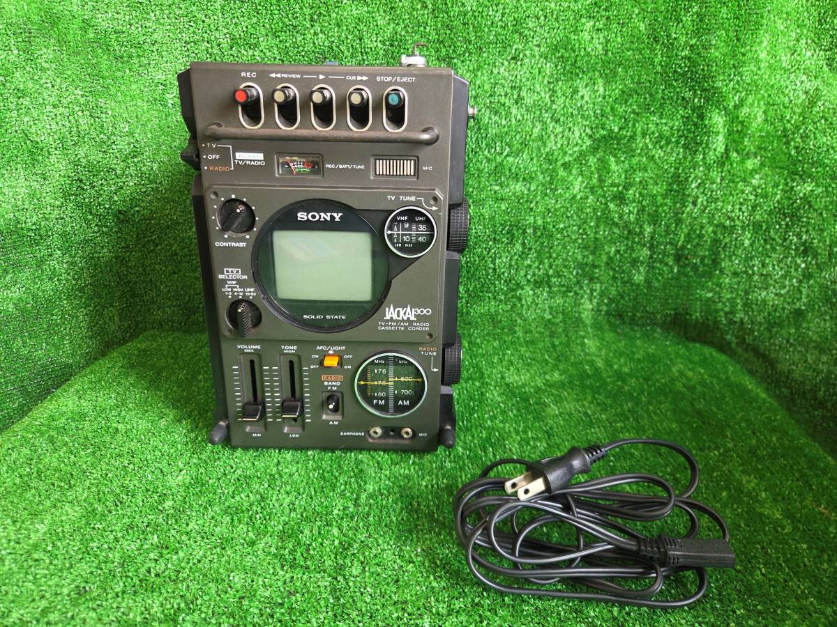 xt493) SONY ソニー FX-402 カセット ラテカセ 昭和 レトロ TV付