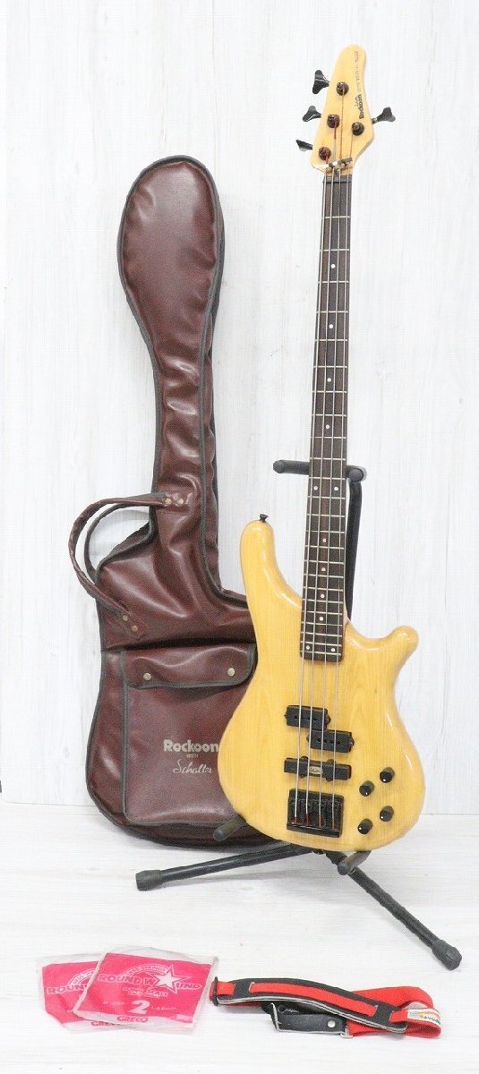 中古】Rockoon(カワイ)シャーラー搭載ベースギター希少Schaller