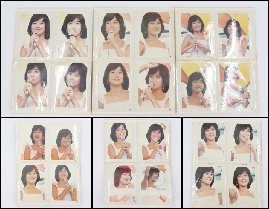 やや傷や汚れあり】【希少】岡田有希子 生写真 まとめて 78枚 セット