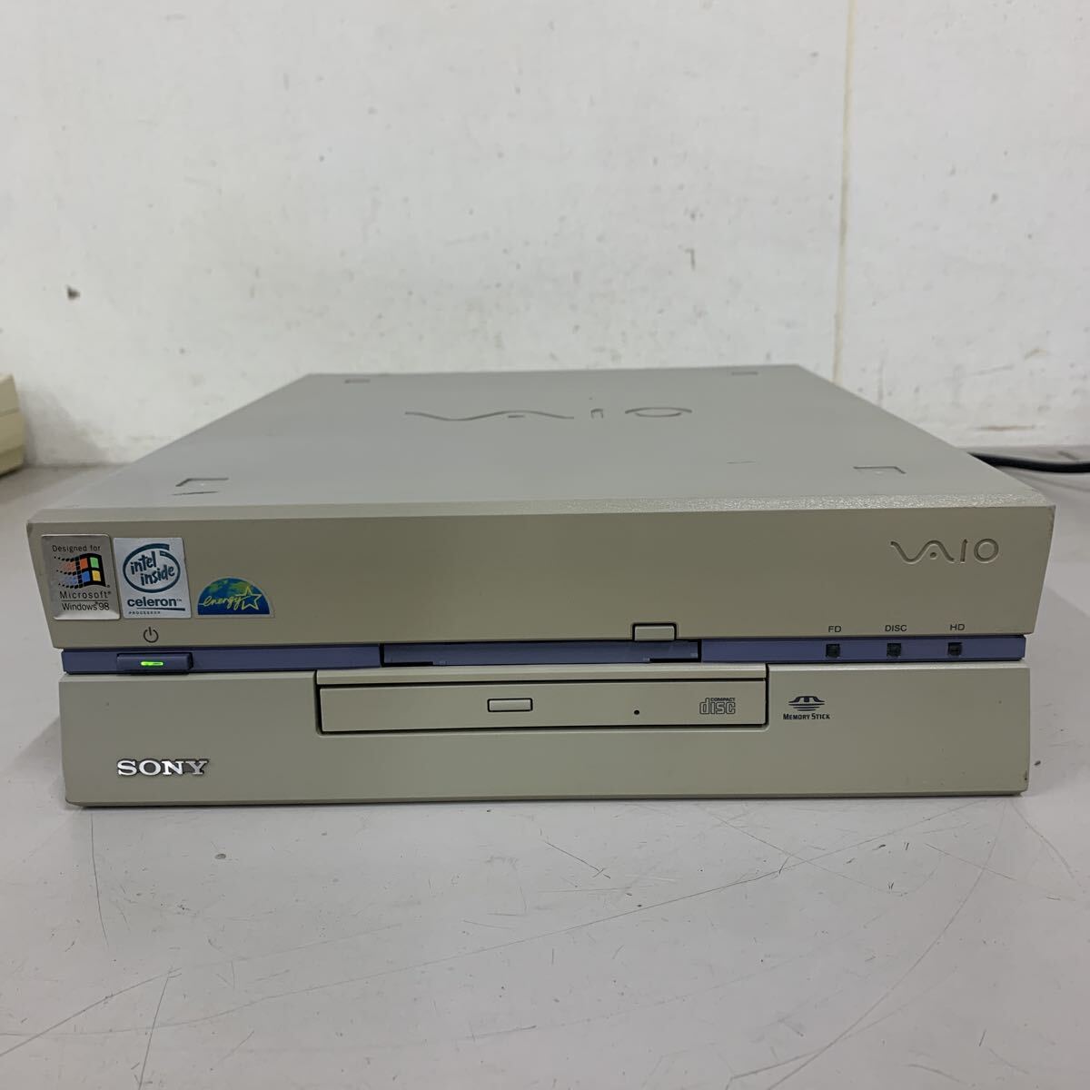 中古】SONY VAIO PCV-S520 Windows98 リカバリ済み デスクトップ