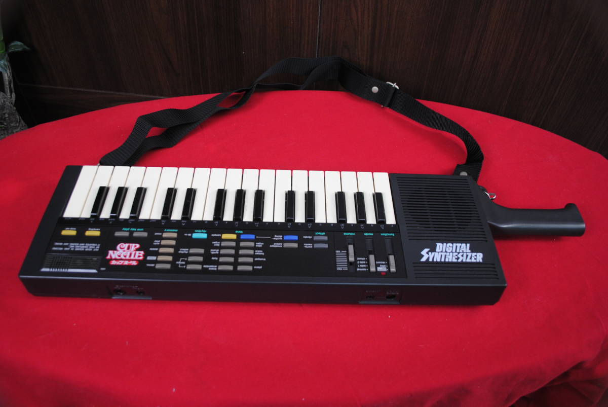 カップヌードル　シンセサイザー NISSIN Cup Noodle C-16 CASIO SK-1 Digital Synthesizer Keyboard | eBay