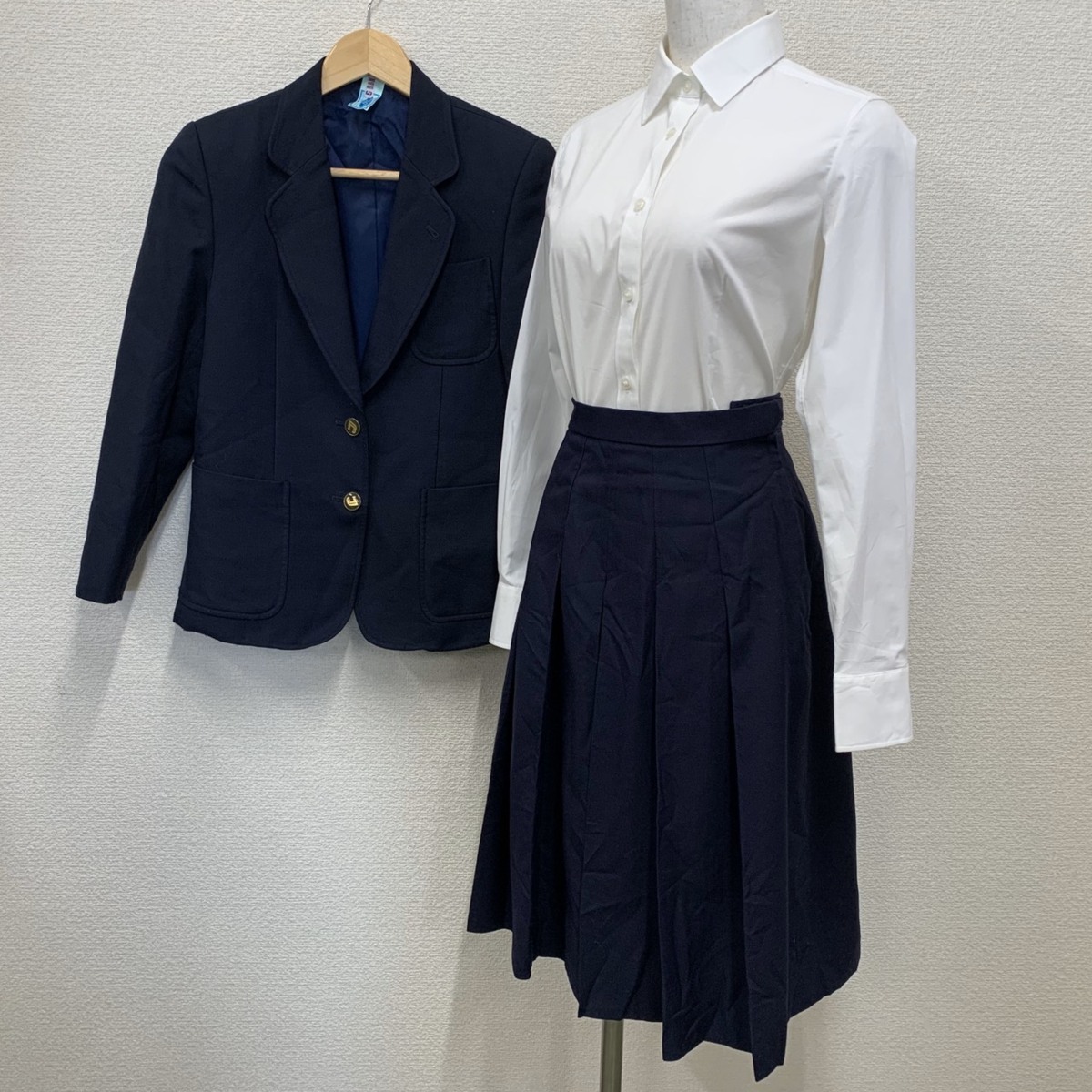 東京 東京学芸大学附属中学校 女子制服 2点 sf002140