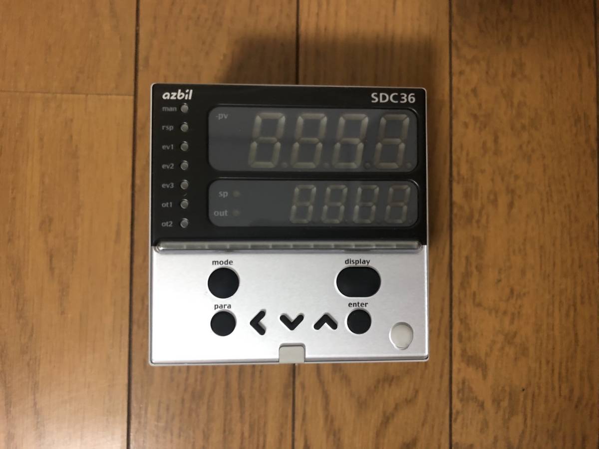 azbil屋内用温度調節器TY6300Z1000 azbil屋内用温度調節器TY6300Z1000