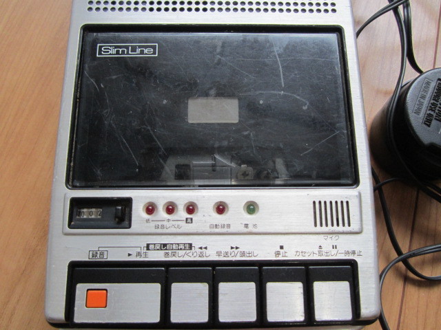 昭和レトロジャンク品】 National カセットレコーダー RQ-2785の落札