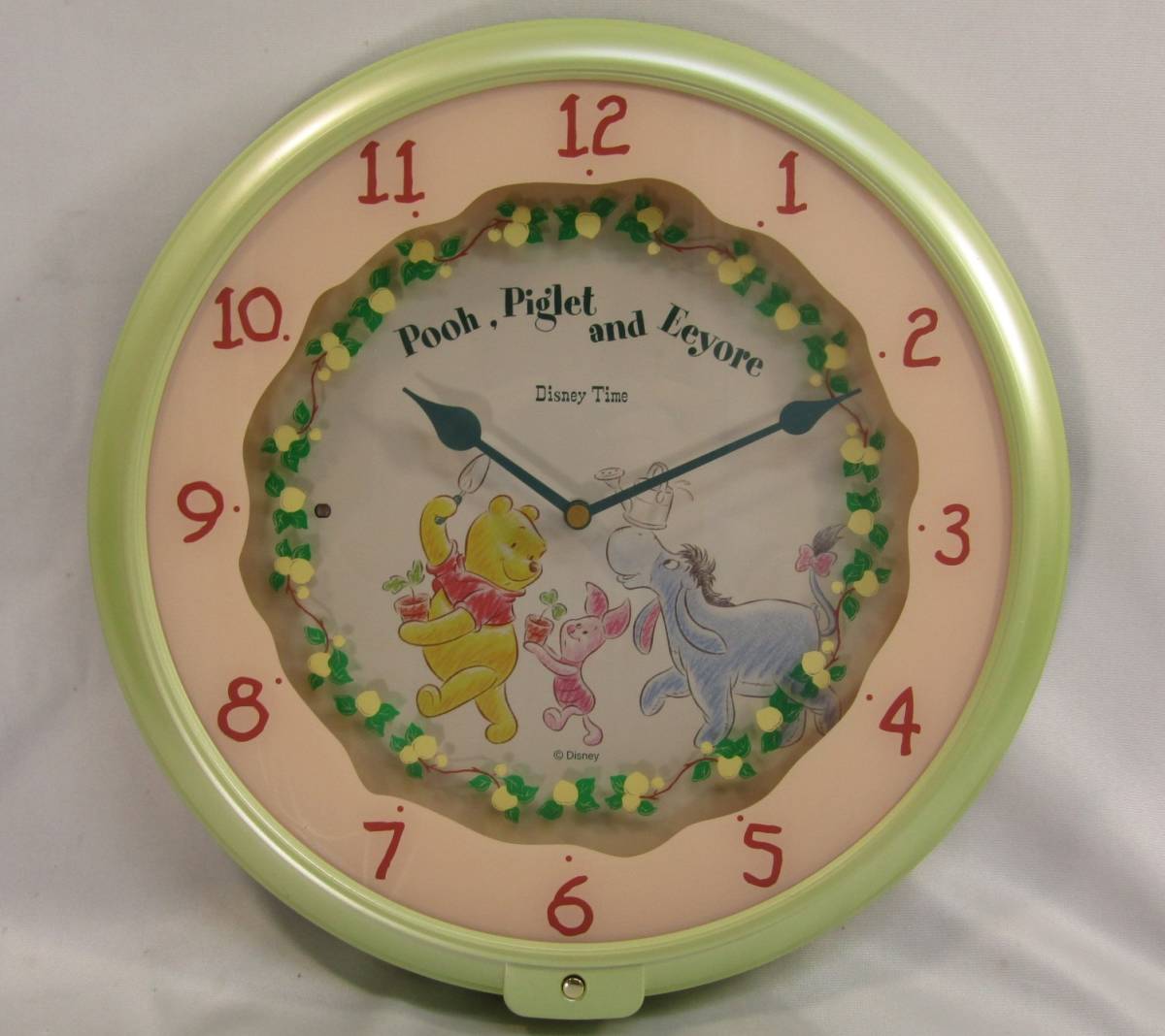1250450w【壁掛け時計 Disney Time FW517S】くまのプーさん/ディズニー