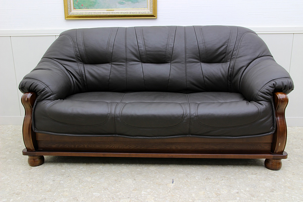 オランダ製 - 本革 - ソファセット オランダ製 - 本革 - ソファセット