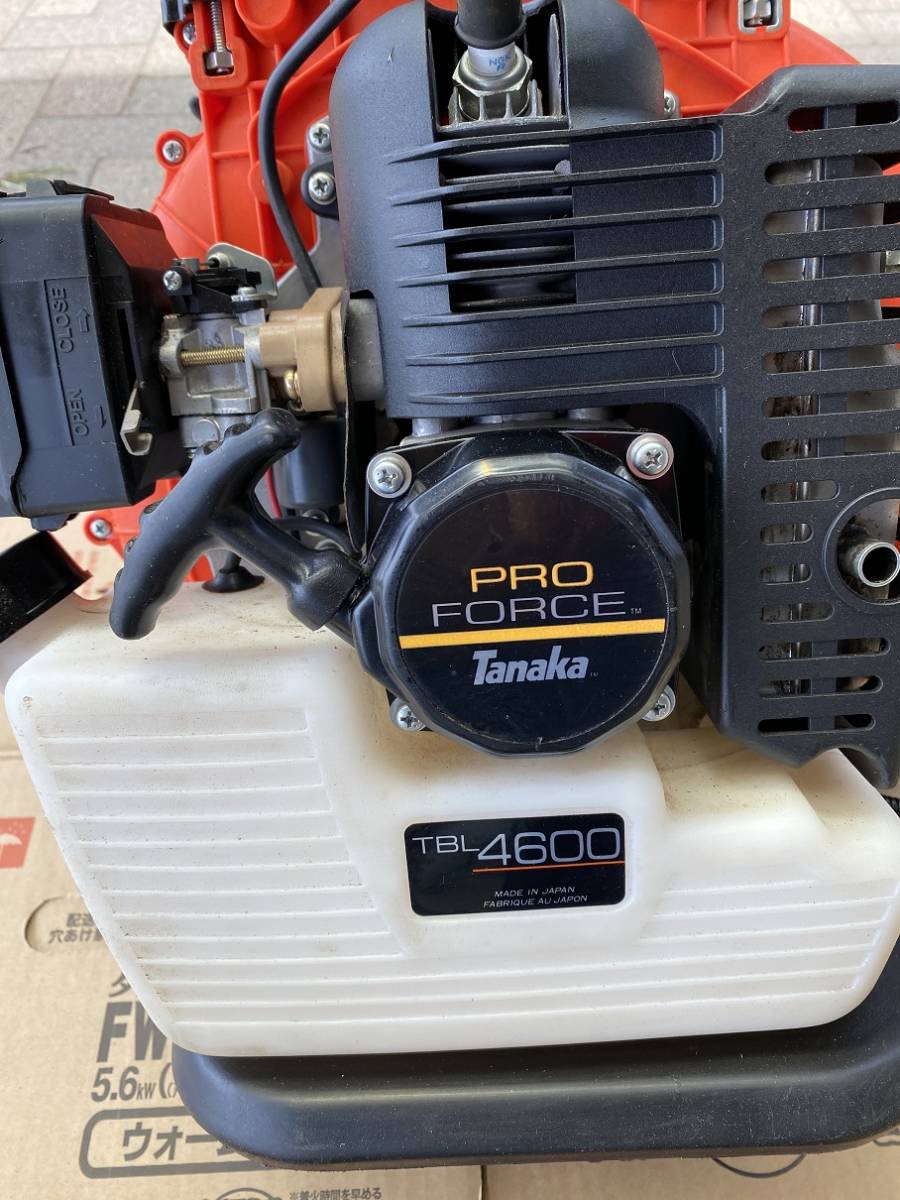 作動品Tanaka TBL4600 背負い式ブロワー