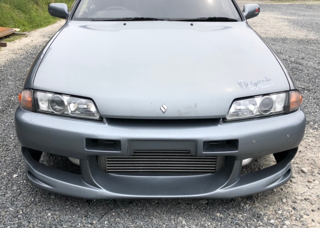 R32 HCR32 Bomex FRP フロント エアロ バンパー 中古 RB RB20 RB25 32