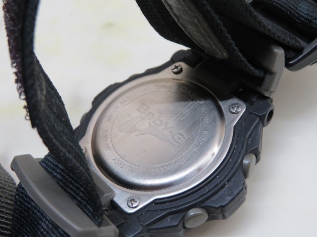 Casio Bgx 180 腕時計 Baby G クォーツ デジタル マジックテープベルト カシオ ベビーg ライトok 電池交換済み の落札情報詳細 ヤフオク落札価格情報 オークフリー スマートフォン版