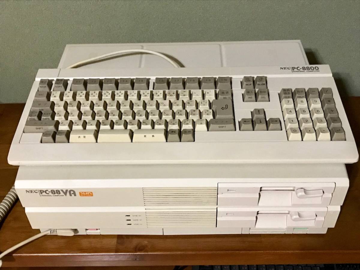 ☆簡易メンテ済 NEC PC-88VA + キーボード TYPE B(VA用ver) ビデオ