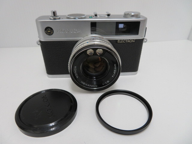 コニカ エレクトロン レンジファインダー Hexanon 45mm F1.8 Konica