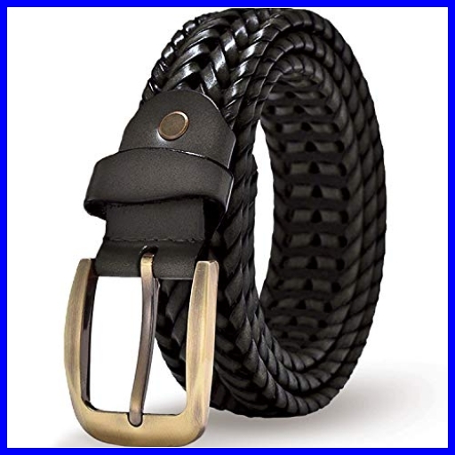 新品 色ロイヤルブラック Blue Sincere メッシュ ベルト メンズ レザー 本革 牛革 編み込み ゴールド バックル 長さ12 の落札情報詳細 ヤフオク落札価格情報 オークフリー スマートフォン版