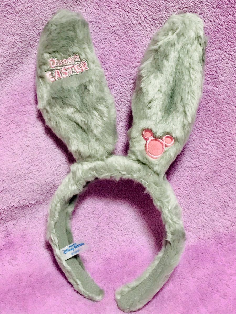１ Disney ディズニーイースターeaster17 うさ耳カチューシャ しっぽ グレー Tdr Tdl Tds の落札情報詳細 ヤフオク落札価格情報 オークフリー スマートフォン版