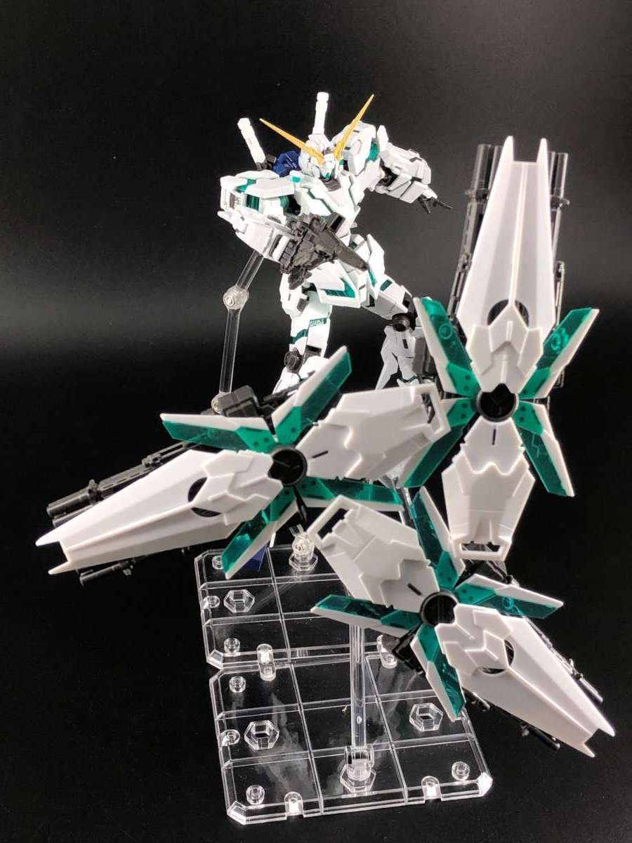 新品 １ １４４ Rg フルアーマーユニコーンガンダム用 シールドファンネル３個 架台セット 最終決戦ver Uc Nt ナラティブ 最終決戦 の落札情報詳細 ヤフオク落札価格情報 オークフリー スマートフォン版