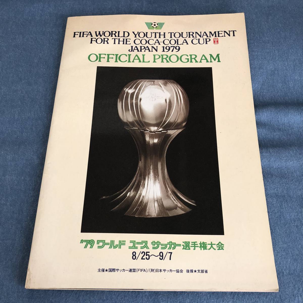 f004 サッカーパンフ 1979年 ワールドユースサッカー プログラム