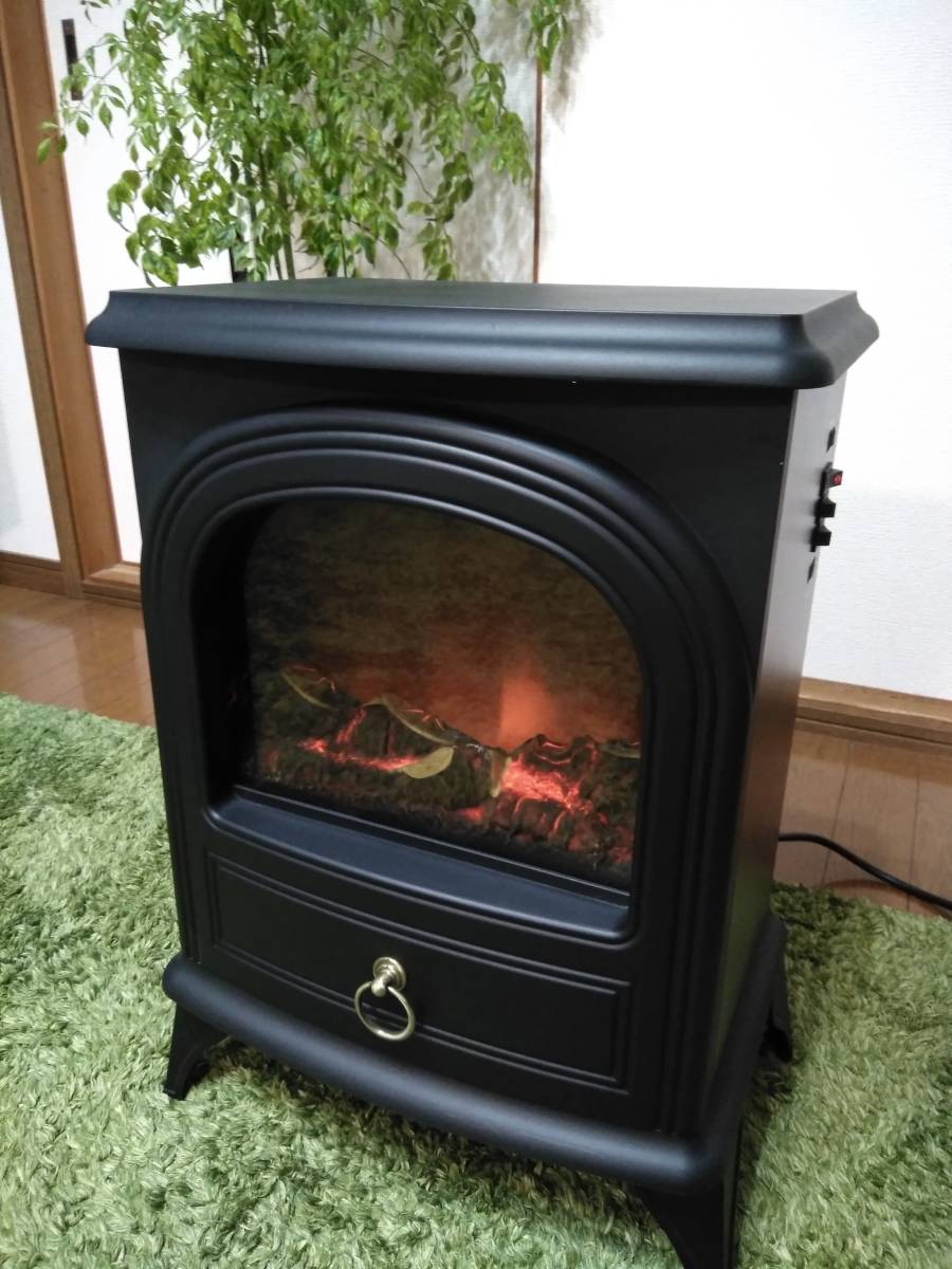 威風堂 暖炉ヒーター Ifd 049 擬似炎でリラックス オシャレインテリアにも の落札情報詳細 ヤフオク落札価格情報 オークフリー スマートフォン版