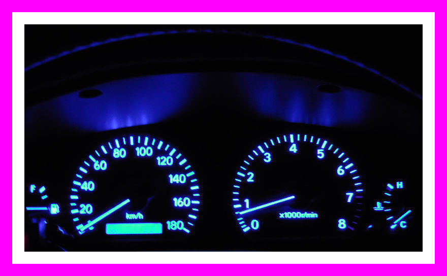 ☆希少☆限定☆JZX100 用 フル高輝度LED メーターパネル ブルー 青色