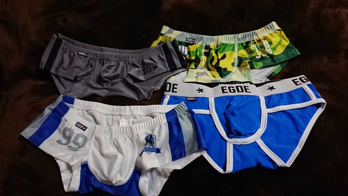 EGDE メッシュ ボクサーパンツ XXL ホワイト