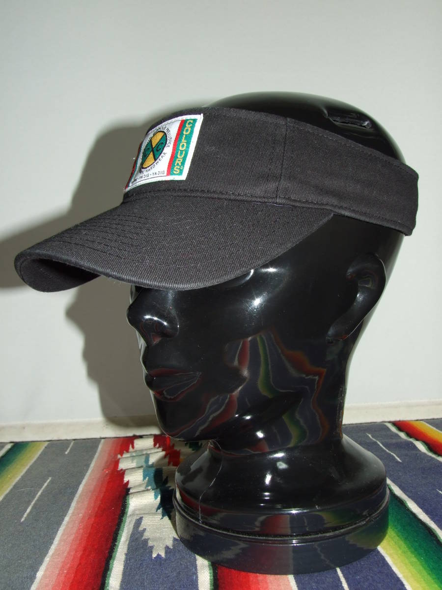 CROSS COLOURS デニム サンバイザー CROSS COLOURS デニム サンバイザー