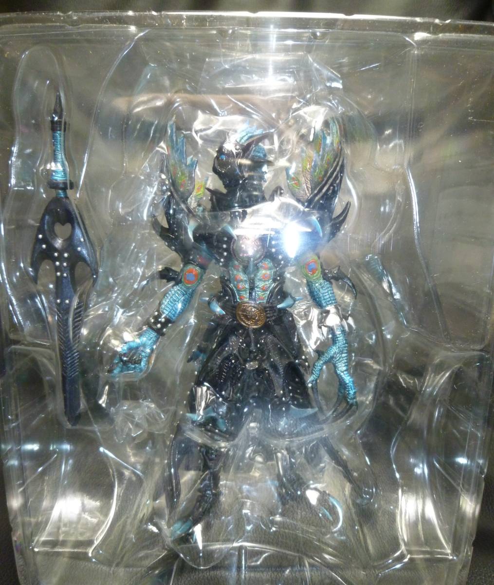 限定 仮面ライダーブレイド 剣 ピーコックアンデッド フィギュア メガハウス 中古】(本体A-/箱B)ART WORKS MONSTERS LIMITED 仮面ライダー剣