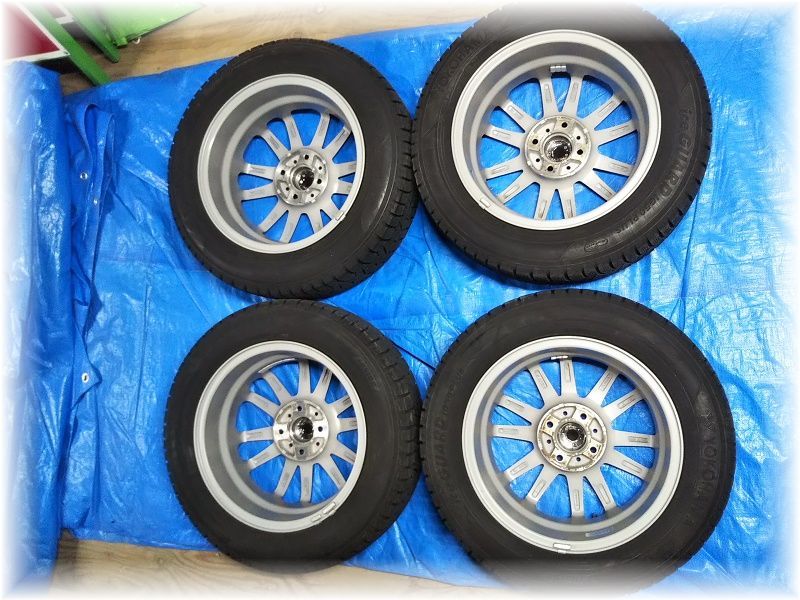 アルミホイール スタットレスタイヤ 4本セット 175 65 R15 017 の落札情報詳細 ヤフオク落札価格情報 オークフリー スマートフォン版