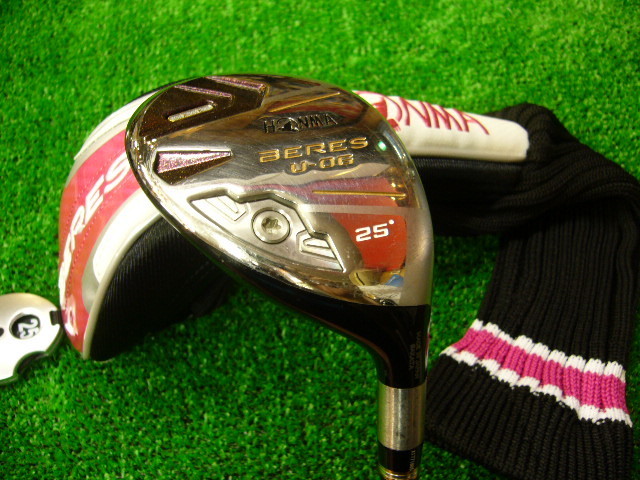 Hybride Golf Honma Beres U-06 Femme U19 - Right-handed, Graphite Flex A, 19° Loft