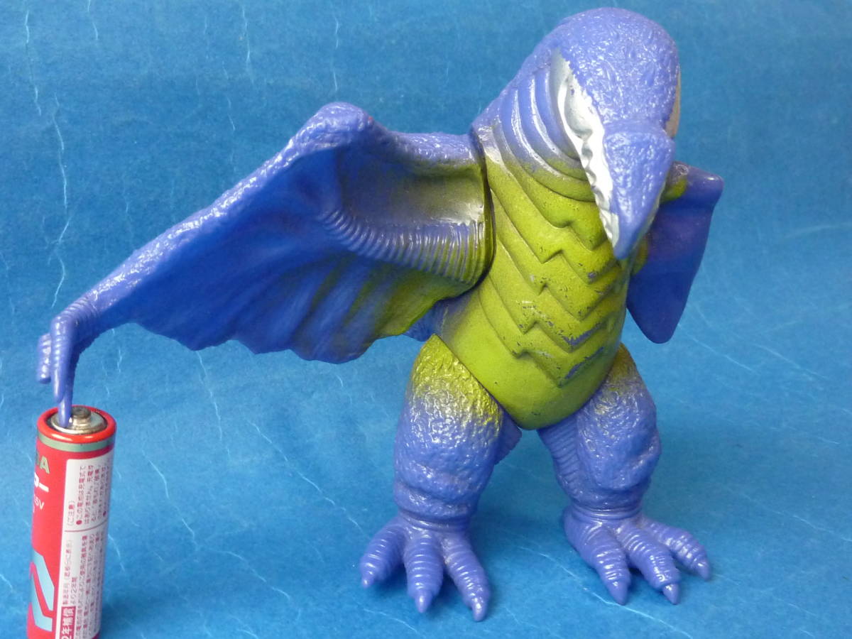 ソフビ1993年怪獣ステルガン□左腕欠品□タカラ電光超人グリッドマン