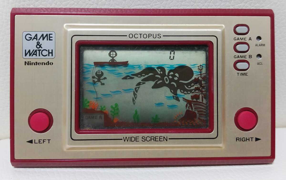最安値挑戦 任天堂 ニンテンドー ゲームウォッチ オクトパス Octopus ゲームソフト ゲーム機本体 Www Pastosbons Ma Gov Br